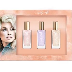 Dolly Parton Women's Fragrance Trio Set - Gold and Cream